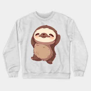 Dancing Sloth Crewneck Sweatshirt